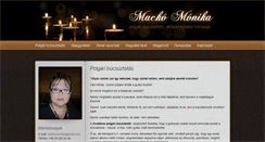 Desktop Screenshot of mackomonika.hu